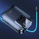 Портативный компрессор насос USAMS US-ZB215 MINI CAR AIR PUMP 5000MAH BLACK Чорний - изображение 9
