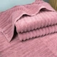 Набор махровых полотенец Зеро Твист 2шт GM Textile 50x90см, 70x140см 550г/м2 (Пудра) - изображение 2