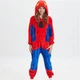 Піжама кігурумі Kigurumi Людина павук для дівчаток Червоно-синій на зріст 90-100 см (201841) - зображення 3