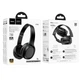 Навушники HOCO Charm BT headset W46 BT5.3/AUX 20год Type-C Чорний - зображення 3