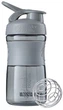 Шейкер BlenderBottle SportMixer с шариком 590 мл Серый (SM 20oz Grey) - изображение 2