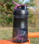 Шейкер BlenderBottle SportMixer с шариком 590 мл Черно-фиолетовый (SM 20oz Black/Plum) - изображение 4
