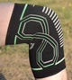 Наколенники спортивные PowerPlay 4099 L/XL 2 шт Черно-зеленые (PP_4099_L/XL_Bl/Green) - изображение 5