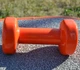 Гантель PowerPlay 4125 виниловая 1 кг Оранжевая (PP_4125_1kg) - изображение 10