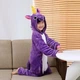 Піжама кігурумі для дітей хлопчиків і дівчаток, комбінезон My little pony фіолетовий на зріст 120 см. Kigurumi 120 ( 115-125 см), Білий - зображення 2