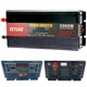 Перетворювач напруги інвертор Чиста синусоїда ERYUAN 5000W 12V LCD на 2 розетки - зображення 2