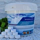 Химия для бассейна 4 в 1 Crystal Pool MultiTab 4-in-1 Small 5 кг в маленьких таблетках по 20 г (02505) - изображение 1