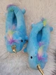 Тапочки Кигуруми Единорог My Kigu Домашние Голубой Мужские Мягкие Плюшевые 38-42 (300741) - изображение 3
