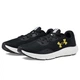 Кроссовки Under Armour Charged Pursuit 3 Black/Black/Metallic Gold, 48.5 (320 мм) (11846107) - изображение 2