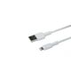 Зарядний пристрій Ridea RW-11311 Element c кабелем Lightning 2.1 A Біле Fast Charging - зображення 4