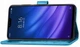 Чехол Clover для Xiaomi Mi 8 Lite Книжка кожа PU с визитницей голубой - изображение 5