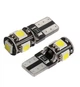 Світлодіодна лампа Т10 W5W 5 SMD 5050 12V Біла з обманкою (10280) - зображення 1