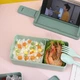 Набір Bento Set 3 в 1 ланч бокс/супниця/ланч бег/вилка/ложка зелений (LB-116833) - зображення 7
