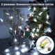 Гірлянда світлодіодна Ayacola, сніжинки, 6 м, 40 LED, 2 режими, на батарейках, холодне біле світло, прозорий провід, 4009039 - зображення 3