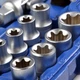 Автомобильный набор инструментов в кейсе 108 шт Piece tool set 1/4" и 1/2" Синий - изображение 3