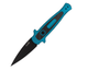 Складной Пружинный Нож Kershaw Launch 12 Auto Mini Stiletto Teal Синий 7125 TEALBLK - изображение 1