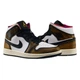 Кроссовки мужские Jordan 1 Mid “Wear Away” 44 Чорно-білий DQ8417-071 - изображение 6
