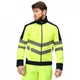 Толстовка Regatta Hi Vis Pro Waterproof Jacket Yellow/Navy, L (48) (11857563) - изображение 4