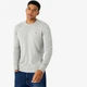 Джемпер Jack Wills Seabourne Crew Neck Logo Lt Ash Mrl, L (48) (11871117) - изображение 1