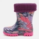 Детские резиновые сапоги для девочки Demar Twister Lux Print 0039 М 28-29 Разноцветные (5901232009265) - изображение 3