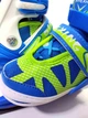 Коньки раздвижные ледовые Zelart Dingxing Action 047 размер 39-42 Blue-Green - изображение 3