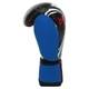 Перчатки для бокса с бинтами в комплекте Twins Special 9943 10 унций Black-Blue - изображение 5