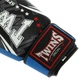 Перчатки для бокса с бинтами в комплекте Twins Special 9943 10 унций Black-Blue - изображение 7