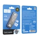 Картридер із роз'ємом Type-C і USB HOCO card reader (USB3.0,Type-C, SD/TF, 5Gbps), Black - зображення 9