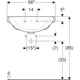 Раковина KOLO Solas 56 101456UA белая - изображение 5