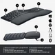 Клавиатура Logitech K860 ERGO Graphite (920-010108) - изображение 6
