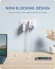 Мережевий Фільтр Трійник 7в1 із швидкою зарядкою 3 розетки/3 USB/1TYPE-C (73120340) - зображення 3