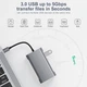 USB Type-C Hub хаб 7 в 1 (USB x3, HDMI, VGA, LAN, Type-C) Shenzhen Technology Co - изображение 5