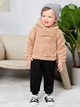 Худі дитяче тедді з капюшоном Shein Teddy 1345B зріст 68-74см Beige - зображення 6