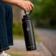 Термобутылка Mountflask Regular 650 мл. Black / Green sport pad - изображение 6