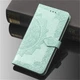 Чехол Vintage для Samsung Galaxy S10 Plus / G975 книжка кожа PU с визитницей бирюзовый - изображение 6