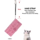 Чехол Embossed Cat and Dog для Xiaomi Redmi 9C книжка кожа PU с визитницей розовый - изображение 7