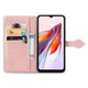 Чохол Vintage для Xiaomi Redmi 12C книжка шкіра PU з візитницею рожевий - зображення 2