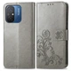 Чохол Clover для Xiaomi Redmi 12C книжка шкіра PU з візитницею сірий - зображення 5