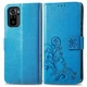 Чехол Clover для Xiaomi Redmi Note 10 Pro книжка кожа PU с визитницей голубой - изображение 6