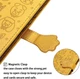 Чехол Embossed Cat and Dog для Iphone 11 Pro книжка с визитницей кожа PU желтый - изображение 7