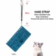 Чохол Embossed Cat and Dog для iPhone XS Max книжка з візитницею шкіра PU блакитний - зображення 8