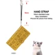 Чехол Embossed Cat and Dog для Xiaomi Redmi 9C книжка кожа PU с визитницей желтый - изображение 5