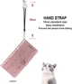 Чохол Embossed Cat and Dog для Iphone 11 Pro книжка з візитницею шкіра PU рожеве золото - зображення 8