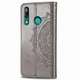 Чехол Vintage для Huawei P Smart Z книжка кожа PU с визитницей серый - изображение 3