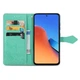 Чехол Vintage для Xiaomi Redmi 12 книжка кожа PU с визитницей бирюзовый - изображение 2