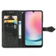 Чехол Vintage для Samsung Galaxy A24 / A245 книжка кожа PU с визитницей черный - изображение 2