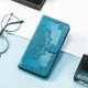 Чехол Vintage для Xiaomi Redmi Note 12 книжка кожа PU с визитницей голубой - изображение 4