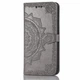 Чехол Vintage для Samsung Galaxy S10 / G973 книжка кожа PU с визитницей серый - изображение 2