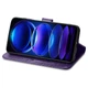 Чохол Clover для Xiaomi Redmi Note 12 книжка шкіра PU з візитницею фіолетовий - зображення 4