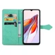 Чохол Vintage для Xiaomi Redmi 12C книжка шкіра PU з візитницею бірюзовий - зображення 2